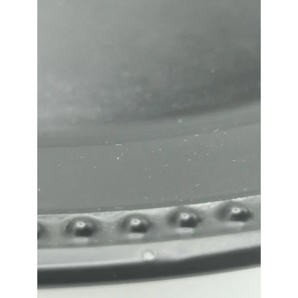 Mud Pie Cake Plate. Black With A Silver Base. Stoneware.